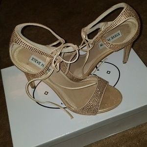 Steve Madden rose Gold heels